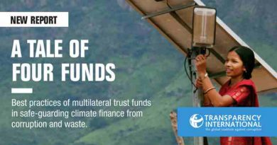 A Tale of Four Funds Report by Transparency International