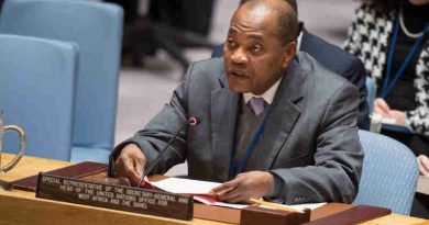 Mohammed Ibn Chambas, Special Representative of the Secretary-General and Head of the UN Office for West Africa and the Sahel, briefs the Security Council. UN Photo/Eskinder Debebe