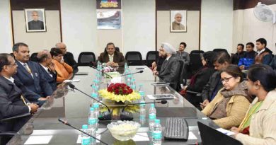 Secretary, Ministry of Women and Child Development, Shri Rakesh Srivastava addressing at the launch of the Rapid Reporting System (RRS) for the Scheme for Adolescent Girls (SAG) and Management Information System (MIS) for the Anganwadi Services (ICDS), in New Delhi on January 24, 2018