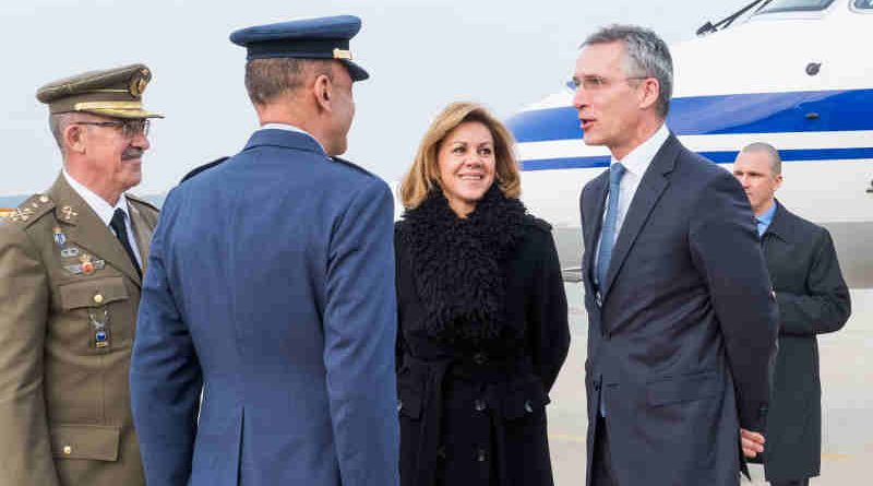 NATO Secretary General Jens Stoltenberg in Spain. Photo: NATO