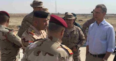 NATO Secretary General Jens Stoltenberg on an official visit to Iraq. Photo: NATO