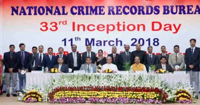 Director IB, Shri Rajiv Jain in a group photograph at the National Crime Record Bureau 33rd Inception Day, in New Delhi on March 11, 2018