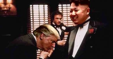 Donald Trump with Kim Jong-Un. Photo courtesy: DPRK News Feed