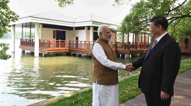 India's PM Narendra Modi and the President of the People’s Republic of China, Xi Jinping along the East Lake, in Wuhan, China on April 28, 2018 (file photo). Courtesy: PIB