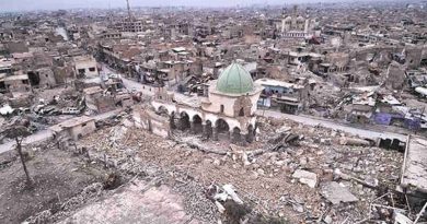Al-Nouri Mosque, Mosul, Iraq. Photo: UNESCO / ICONEM