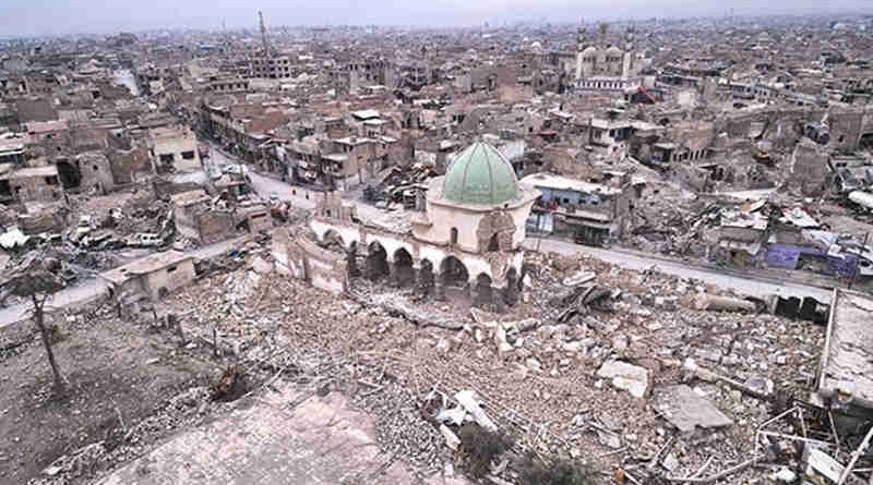 Al-Nouri Mosque, Mosul, Iraq. Photo: UNESCO / ICONEM