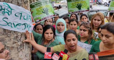 Mahila Congress Holds Save the Tree Campaign in Delhi (file photo)