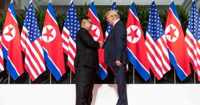 Donald Trump and North Korean leader Kim Jong-un concluded their meeting in Singapore on June 12, 2018. Photo: White House