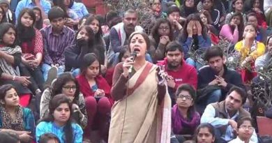 Communist Leader Brinda Karat Addressing Students in the JNU Case (file photo)