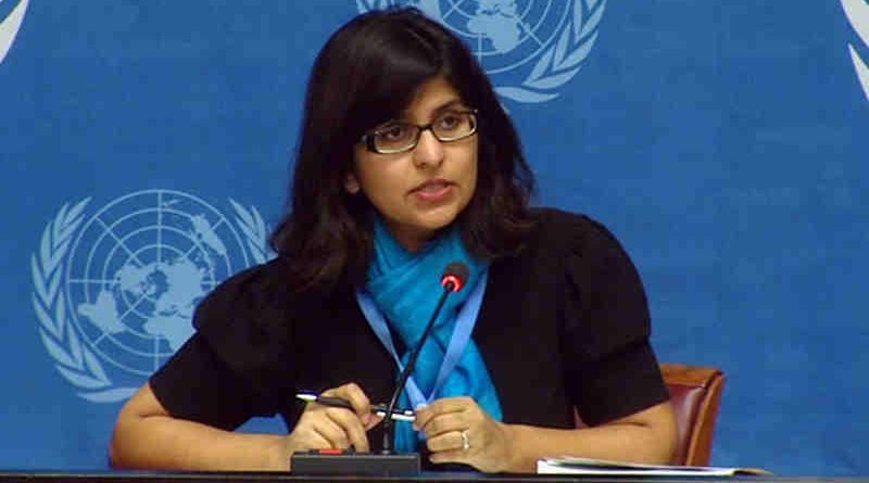 OHCHR spokesperson Ravina Shamdasani. Photo: UN