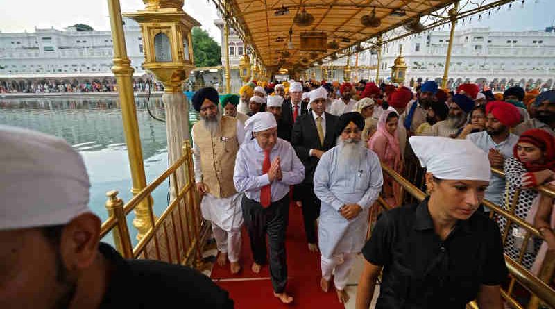 UN Chief António Guterres Visits Golden Temple in Amritsar. Photo: UN