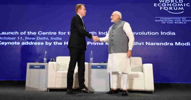 Narendra Modi at an event to mark launch of the Centre for the Fourth Industrial Revolution, in New Delhi on October 11, 2018