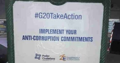 #G20TakeAction: Implement Your Anti-Corruption Commitments