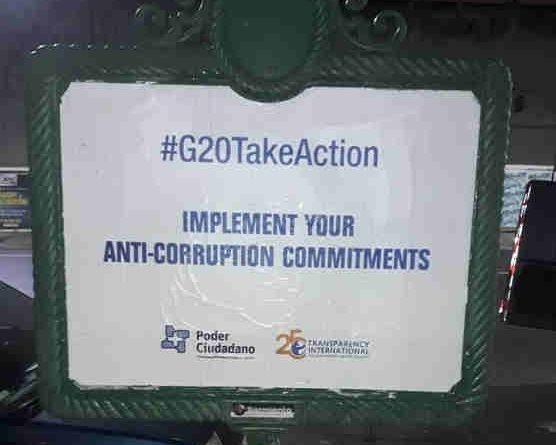 #G20TakeAction: Implement Your Anti-Corruption Commitments