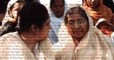 Teesta Setalvad with Zakia Jafri in the Gujarat riots case. Photo: CJP (file photo)