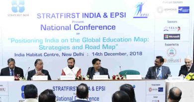 Prakash Javadekar at the inauguration of the National Conference on “Positioning India on the Global Education Map: Strategies and Road Map”, in New Delhi on December 14, 2018