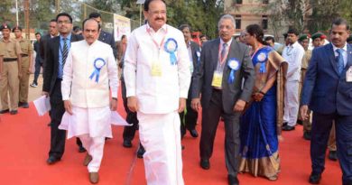 M. Venkaiah Naidu at the Annual Day Celebrations of Jubilee Hills Public School in Hyderabad, Telangana on December 22, 2018