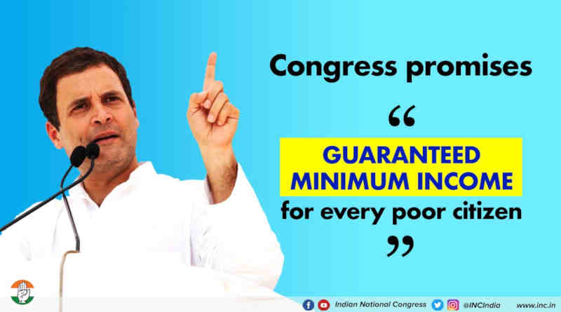 Congress Promises Minimum Income Guarantee to Poor. Photo: Congress