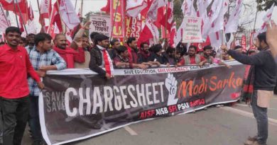 Youth Against Modi Protest by Students on February 18, 2019. Photo: CPI(M)