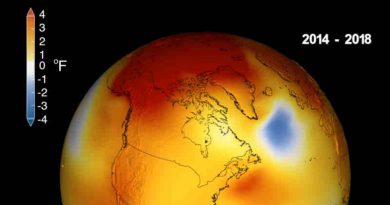 2018 Fourth Warmest Year