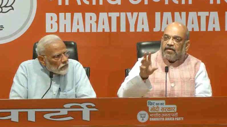 Narendra Modi and Amit Shah. Photo: BJP (file photo)