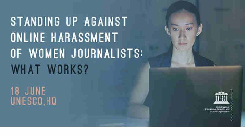 How to Prevent Online Harassment of Women Journalists. Photo: UNESCO