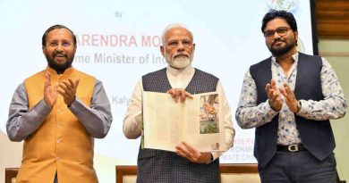 Narendra Modi releasing the results of 4th cycle of All India Tiger Estimation – 2018, on the occasion of the Global Tiger Day, in New Delhi on July 29, 2019. Photo: PIB