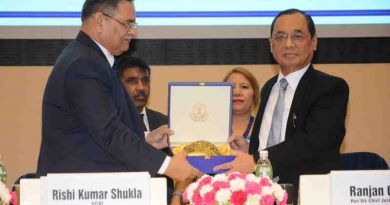 Director of CBI Rishi Kumar Shukla with Chief Justice of India Justice Ranjan Gogoi. Photo: CBI