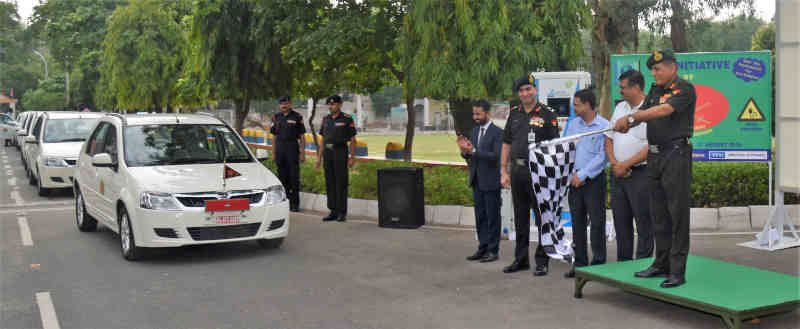 Indian Army Launches E-Car to Combat Pollution in Delhi. Photo: PIB