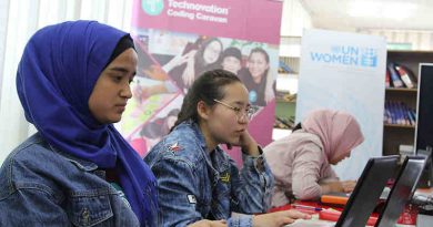 Technovation Coding Caravan. Photo: UN Women