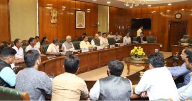 Amit Shah chairing a meeting with different groups of representatives from Jammu and Kashmir, in New Delhi on September 03, 2019. Photo: PIB