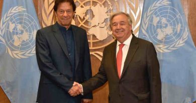 Prime Minister (PM) of Pakistan Imran Khan with UN Secretary General António Guterres. Photo: Pakistan Government