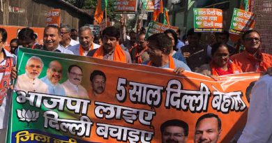 Manoj Tiwari in a BJP Campaign for 2020 Delhi Assembly Election. Photo: BJP