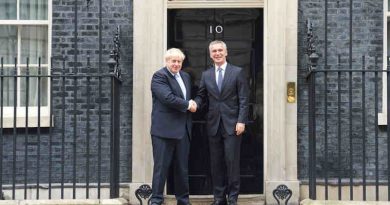 Prime Minister Boris Johnson with NATO Secretary General Jens Stoltenberg. Photo: NATO