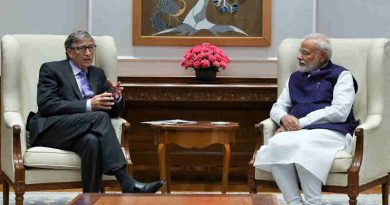 The Co-Chair of the Bill & Melinda Gates Foundation Bill Gates calling on India's Prime Minister Narendra Modi in New Delhi on November 18, 2019. Photo: PIB