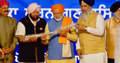 PM Narendra Modi opening the Kartarpur corridor on November 9, 2019. Photo: Congress