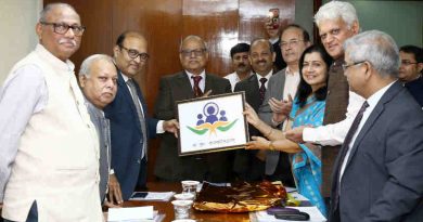 The Chairman Lokpal, Justice Pinaki Chandra Ghose, launching the logo of Lokpal in New Delhi on November 26, 2019. Photo: PIB (file photo)