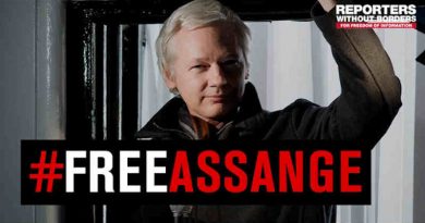 Julian Assange. Photo: RSF