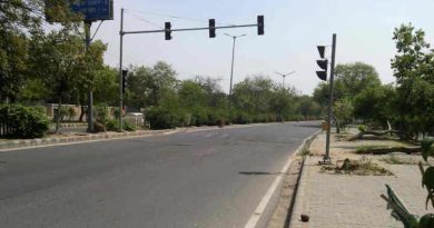 A road in New Delhi during the coronavirus lockdown in India. Photo: Rakesh Raman / RMN News Service