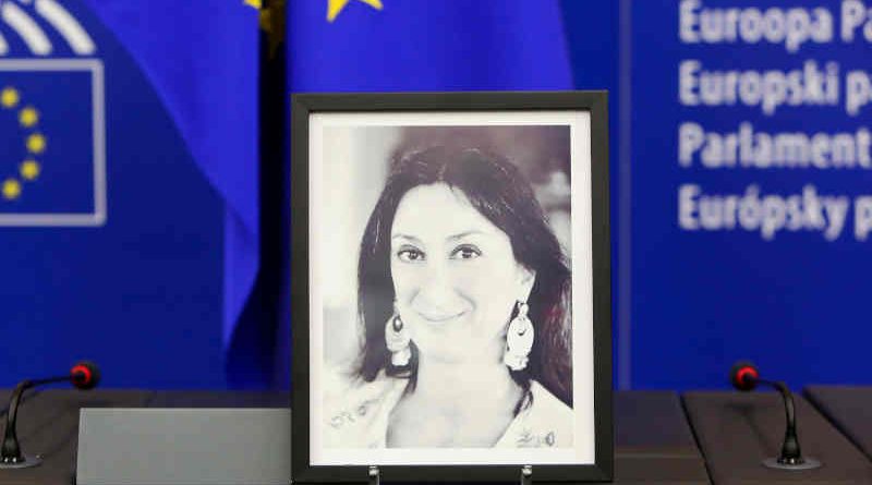 Maltese investigative journalist Daphne Caruana Galizia was murdered in a car bomb explosion in October 2017. Photo: European Parliament