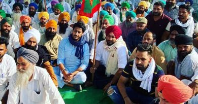 Popular singers and actors such as Harbhajan Mann, Sidhu Moosewala, Ranjit Bawa, Jass Bajwa, Deep Sidhu, and Ms Sonia Mann are supporting the farmers' protests and addressing public rallies in several parts of Punjab. Photo courtesy: Harbhajan Mann / Twitter