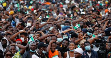 Protests in Nigeria. Photo: UN Human Rights