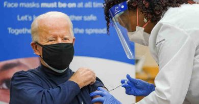 U.S. President-elect Joe Biden receiving Covid-19 vaccine on December 21, 2020. Photo: Joe Biden / Twitter (file photo)