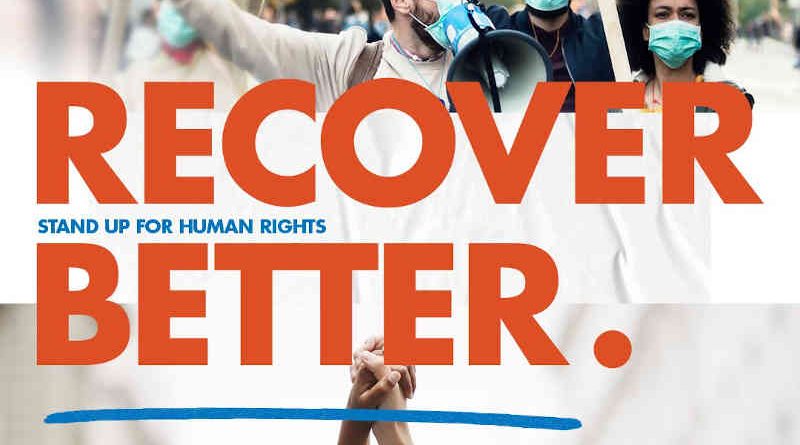 Recover Better. Stand Up for Human Rights. Photo: UN (Representational Image)