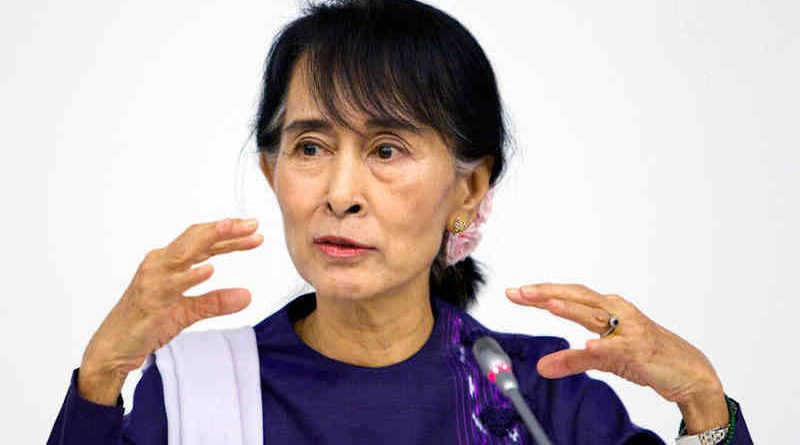 Aung San Suu Kyi, General Secretary of the National League for Democracy of Myanmar, addresses a meeting at the United Nations in New York. Photo: UN / Rick Bajornas (file photo)