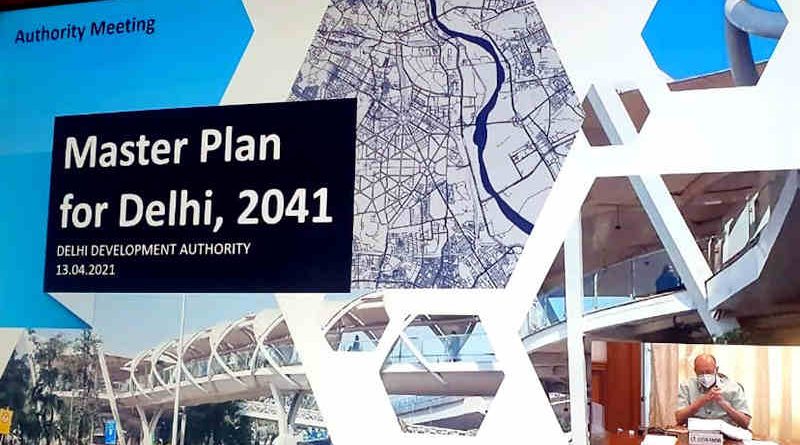 Draft Master Plan of Delhi 2041. Photo: LG Office