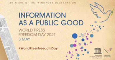 World Press Freedom Day: Information as a Public Good. Photo: UNESCO