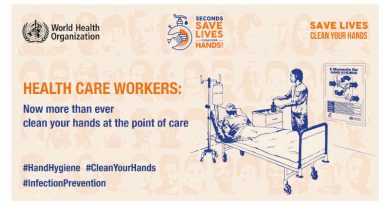 WHO Calls for Better Hand Hygiene