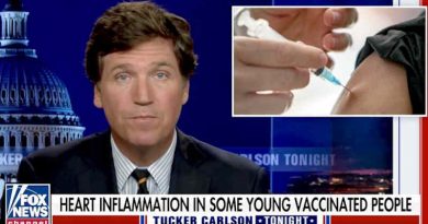 Photo: Screengrab from Tucker Carlson TV Show