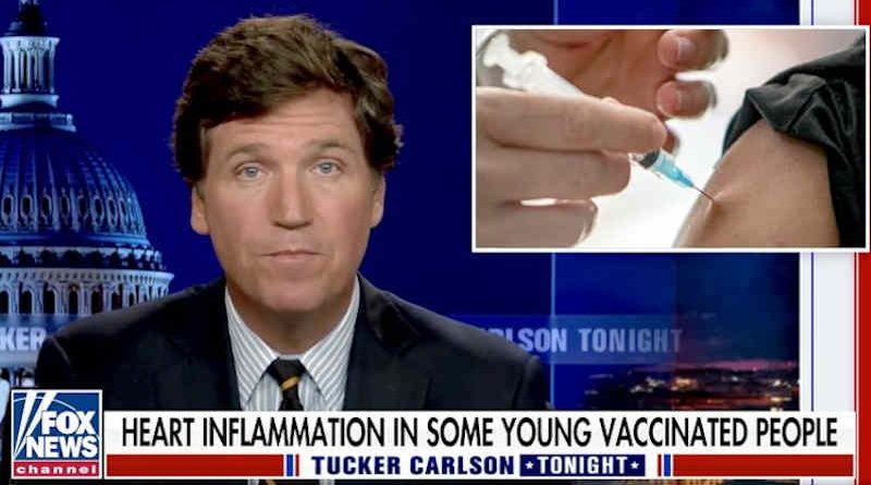 Photo: Screengrab from Tucker Carlson TV Show